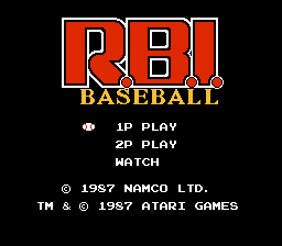 R.B.I. Baseball (USA) (Unl)